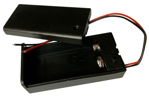 Kryt na 9V baterii
